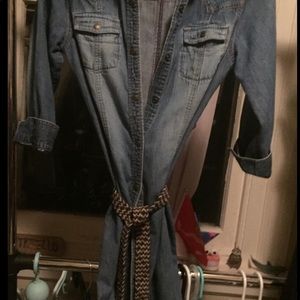 Jean dress/ jacket